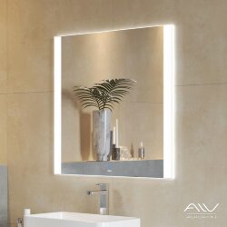 Зеркало с подсветкой Tess 700*800*35, ALAVANN арт. 00000008075\1 Зеркало с подсветкой Tess 700*800*35, ALAVANN арт. 00000008075\1