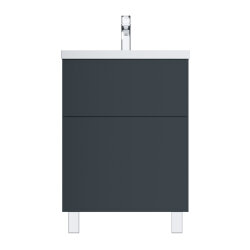 База под раковину напольная Gem AM.PM, арт. M90FSX06022GM32 цвет: серый