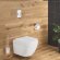 Унитаз подвесной, сиденье микролифт Grohe Euro Ceramic 39554000 цвет: белый