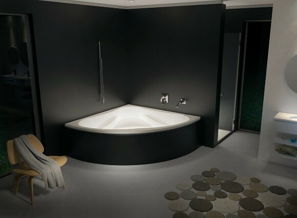 Акриловая ванна NEO 140x140 RIHO арт. BC34 (BC3400500000000)