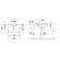 Раковина 130х48 см, 3 отв., двойная, DURAVIT DuraStyle - 2338130030 цвет: белый
