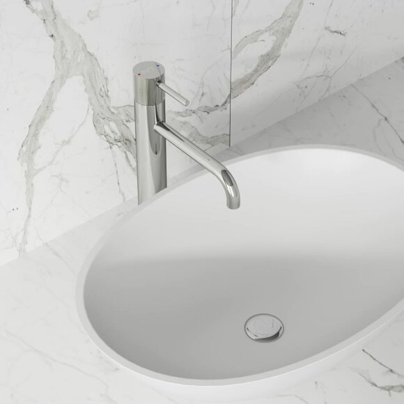 Смеситель NT4211Н SILIO H NT BAGNO цвет: серый хром