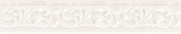 Бордюр Delux White Fregio 6х30,5 MARCA CORONA арт. 66567193