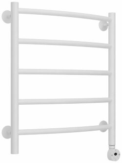 Электрический полотенцесушитель Формат 12 600х500 правый Стилье, 30512-6050 цвет: матовый белый Электрический полотенцесушитель Формат 12 600х500 правый Стилье, 30512-6050 цвет: матовый белый