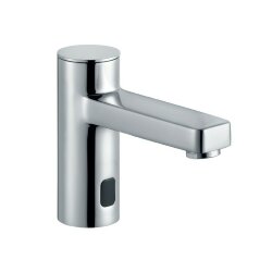 Электронный смеситель для раковины, хром глянцевый, ZENTA Kludi арт. 3820205