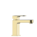 Однорычажный смеситель для раковины с донным клапаном, Gillo Bossini, Z00704.043 цвет: золото