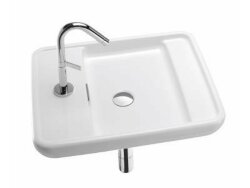 Подвесная раковина (55 х 46 см) FORMILIA RONDIK JACOB DELAFON арт. E4480 Подвесная раковина (55 х 46 см) FORMILIA RONDIK JACOB DELAFON арт. E4480