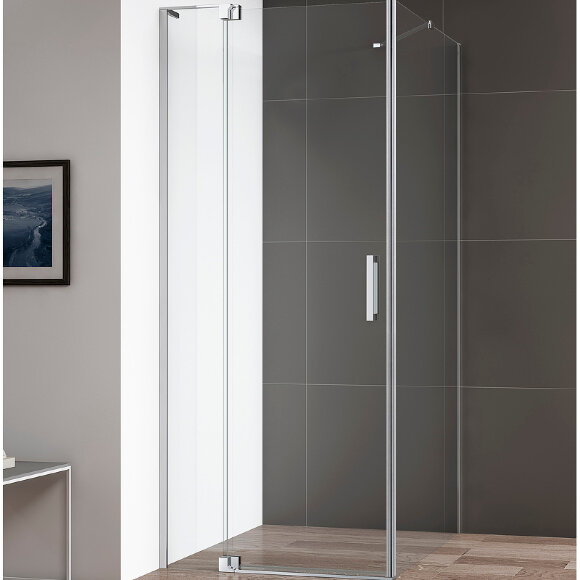 Душевой уголок SLIDER Хром Cezares - SLIDER-AH-1-80-90/100-C-Cr