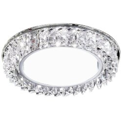 Встраиваемый светильник GX53 LED модерн G255 CH, Ambrella light цвет: хром Встраиваемый светильник GX53 LED модерн G255 CH, Ambrella light цвет: хром