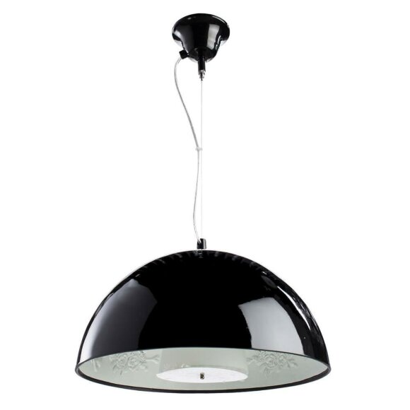 Подвесной светильник, вид неоклассика Dome Arte Lamp цвет:  черный - A4175SP-1BK