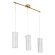 Подвесной светильник, вид современный Aries Arte Lamp цвет:  белый - A8983SP-3PB