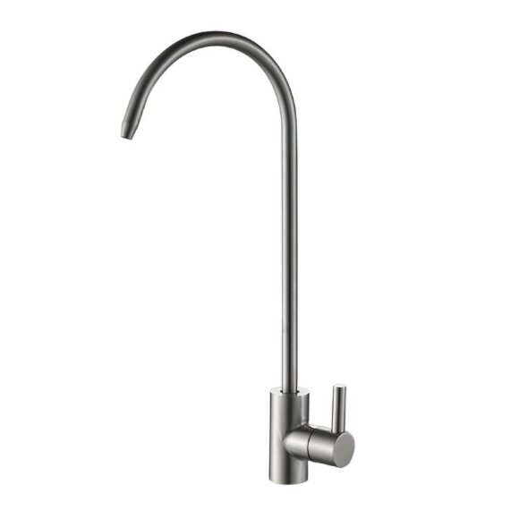 Кран на одну воду сталь, Haiba - HB4184