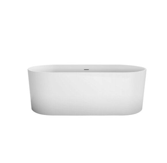 BelBagno Акриловая ванна 180x80, отдельностоящая, овальная, белая, арт. BB705-1800-800