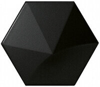Керамическая плитка для стен EQUIPE MAGICAL 3 24430 Oberland Black Matt 10,8x12,4 см