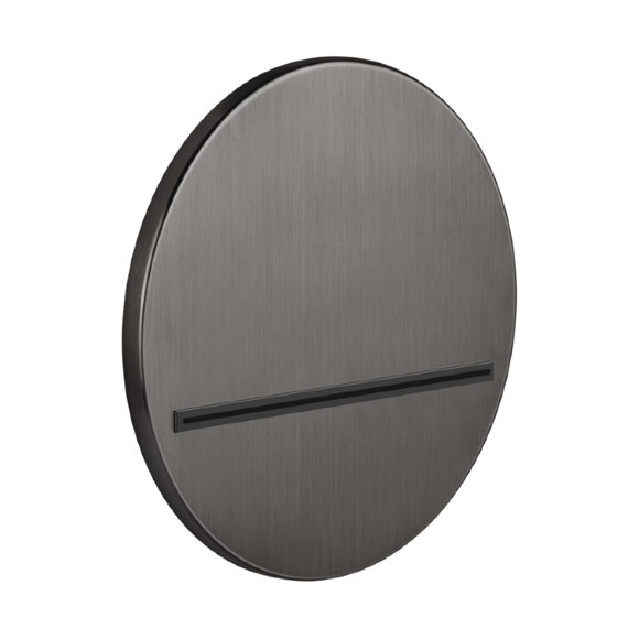 Каскадный излив Ø20.7см Gessi Venti20, цвет: Black Metal Brushed PVD, арт. 65295#707