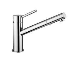 Paffoni Смеситель для раковины с удлиненным поворотным изливом без донного клапана арт. BI081CR Paffoni Смеситель для раковины с удлиненным поворотным изливом без донного клапана арт. BI081CR