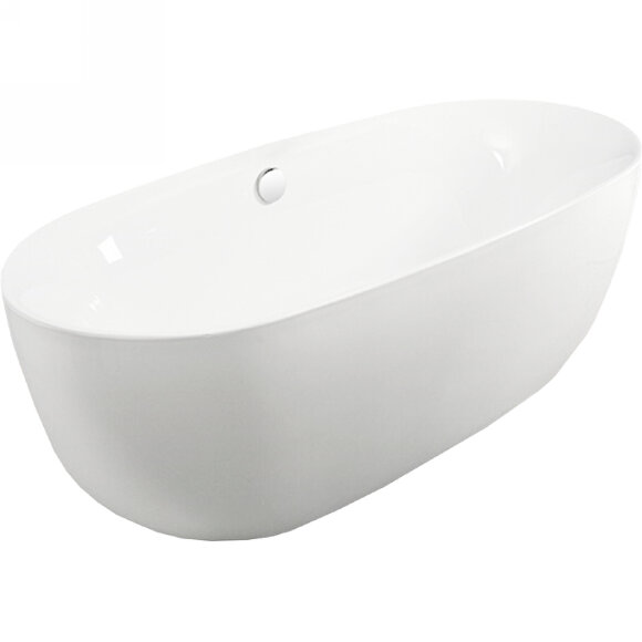Акриловая ванна Esbano Rome 170x80 ESVAROME без гидромассажа цвет: белый, арт. 504842