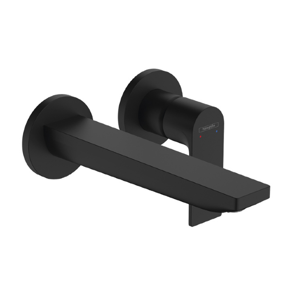 Смеситель для раковины Hansgrohe Rebris E, цвет: черный матовый, арт. 72568670 Смеситель для раковины Hansgrohe Rebris E, цвет: черный матовый, арт. 72568670