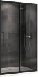 Душевая дверь Schwarzer Diamant 1100мм, Черный, ABBER арт. AG30110BH