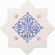 Керамическая плитка BECOLORS STAR 13,25X13,25 DEC. ARABESQUE CEVICA арт. CV67381