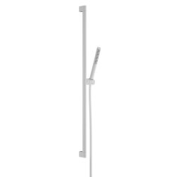 Hansgrohe душевой гарнитур со штангой 90см, Pulsify S, матовый белый арт. 24382700 Hansgrohe душевой гарнитур со штангой 90см, Pulsify S, матовый белый арт. 24382700