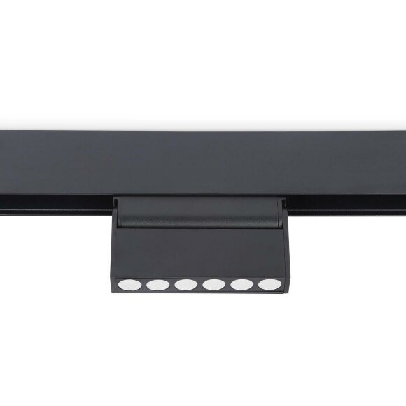 Трековый светодиодный светильник Track System Magnetic хай-тек GL4040, Ambrella light цвет: черный