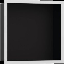 Hansgrohe настенный короб с цветом корпуса и дизайнерской рамой, 30х30х10 см, XtraStoris Individual, матовый белый арт. 56098700 Hansgrohe настенный короб с цветом корпуса и дизайнерской рамой, 30х30х10 см, XtraStoris Individual, матовый белый арт. 56098700