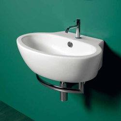 Bi1 раковина-60*44см c 1 отв., LFT Spazio Simas, OVALE DA APP./SOSPбелый арт. LFT24bi*1 Bi1 раковина-60*44см c 1 отв., LFT Spazio Simas, OVALE DA APP./SOSPбелый арт. LFT24bi*1