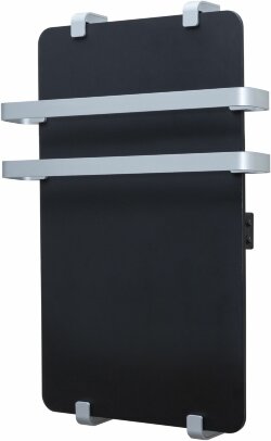 Полотенцесушитель электрический с рейлингом 2.0 и креплением, серебро браш 60x44 Infinity Allen Brau арт. 00325621 Полотенцесушитель электрический с рейлингом 2.0 и креплением, серебро браш 60x44 Infinity Allen Brau арт. 00325621