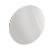 Зеркало Noken с рамой из лакированного дерева, круглое белое - N859000037