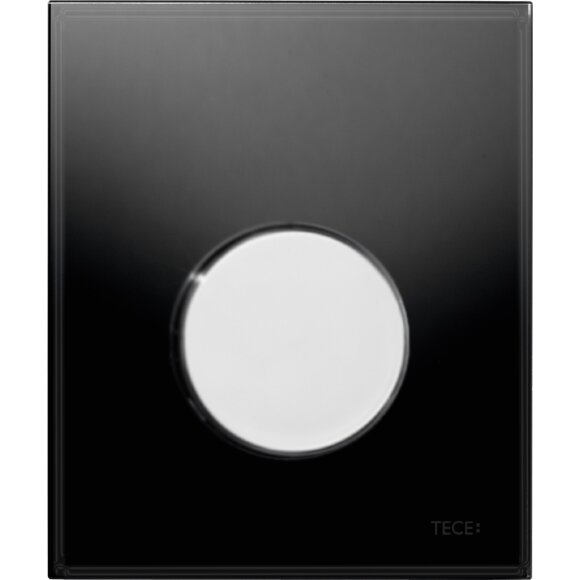 Tece Клавиша смыва для писсуара Черная Хром глянцевый Loop Urinal - 9242656
