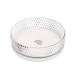 Накладная раковина 36x36 Ceramica nova Cristal, розовая арт. CN6061