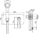 Гигиенический душ со смесителем Venturo 377-SGM Антрацит глянец Boheme