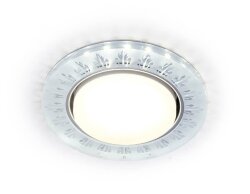 Встраиваемый светильник GX53 Spot современный G222, Ambrella light цвет: хром Встраиваемый светильник GX53 Spot современный G222, Ambrella light цвет: хром