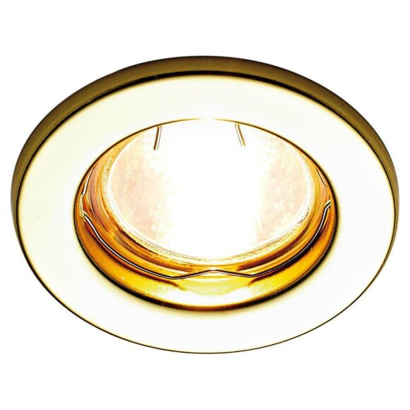 Встраиваемый светильник Classic современный FT9210 GD, Ambrella light цвет: золотой