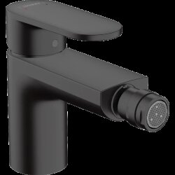 Hansgrohe смеситель для биде с металлическим сливным гарнитуром, Vernis Blend, матовый черный арт. 71218670 Hansgrohe смеситель для биде с металлическим сливным гарнитуром, Vernis Blend, матовый черный арт. 71218670