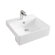 Раковина ARTCERAM Quadro - QUL004 01 00, цвет: Белый