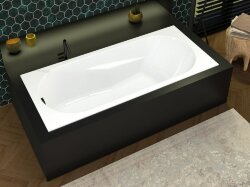 Акриловая ванна LAZY  170x75  RIGHT RIHO арт. BC39 (BC3900500000000)