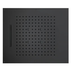 Верхний душ 570x470 мм, 3 режима (дождь, каскад, туман) BOSSINI Dream арт. H38930.073 цвет: черный матовый Верхний душ 570x470 мм, 3 режима (дождь, каскад, туман) BOSSINI Dream арт. H38930.073 цвет: черный матовый