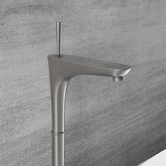 Смеситель NT47031A RINZO N NT BAGNO цвет: никель матовый