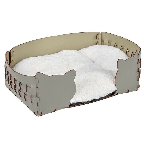 Лежанка Cat ADJ Италия, 35x20xH15 цвет: белый (панна котта) арт. 1550C.10/16