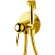 Гигиенический душ Daniel Retro RT645AU-DO со смесителем на хол./гор. воду, цвет: золото