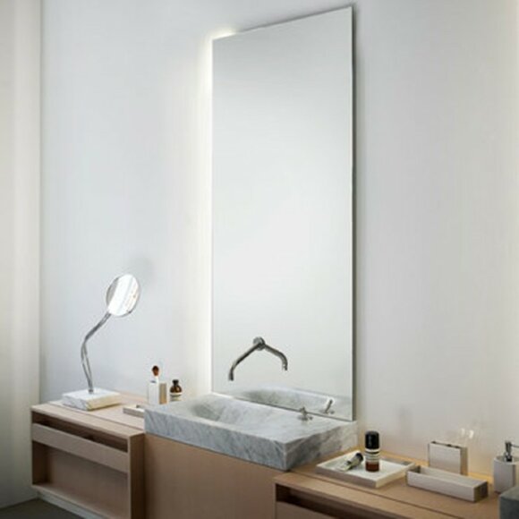 Зеркало настенное 240x60x3.8 см, Nudo LED Agape,  глянцевый - ASPE2406