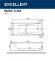 Акриловая ванна Wave Slim 160x70 с гидромассажем Excellent, WAEX.WAV16S.SOFT.CR