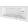 Акриловая ванна Sfera 170x100 R с гидромассажем Excellent, WAEX.SFP17.LINE.GL