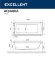Акриловая ванна Aquaria 160x70 с гидромассажем Excellent, WAEX.AQU16.SOFT.BR