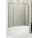 Шторка на ванну PRATICO Хром Cezares - PRATICO-VF-2-170/140-P-Cr