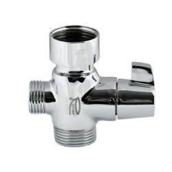 Дивертер с картриджным переключателем Remer 330DEVVTX, цвет: хром