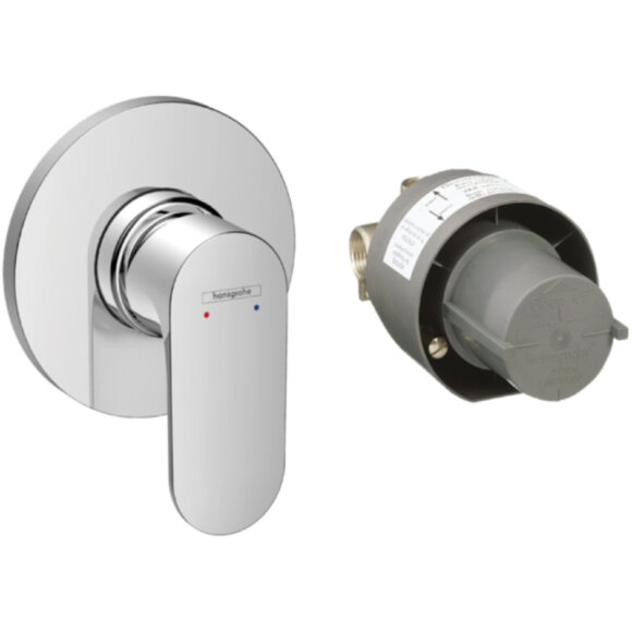 Смеситель для душа, 72648000 Rebris Hansgrohe, цвет: s хром