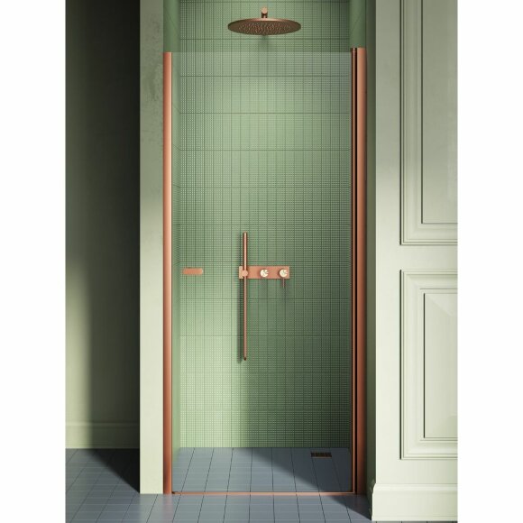 Дверь в нишу 90x195 New soleo copper brushed New Trendy брашированная медь арт. D-0491A